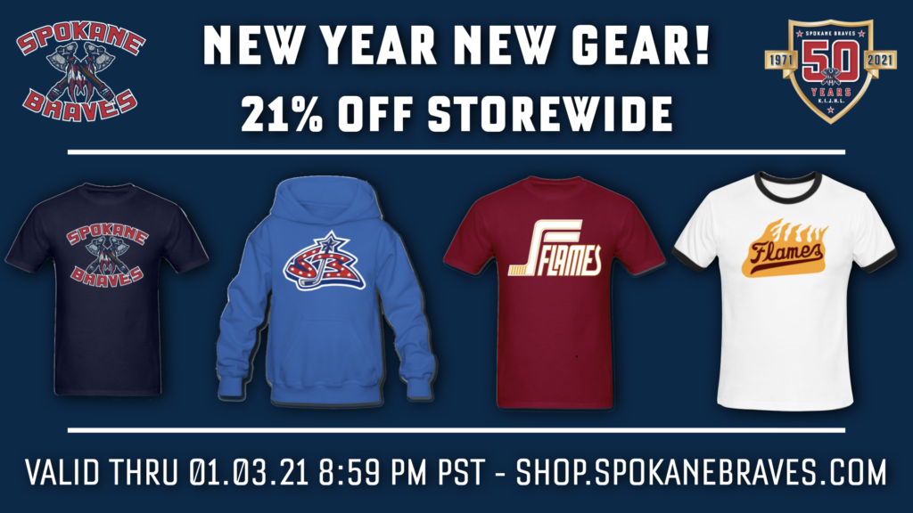 Spokane Braves Online Team Store Launch